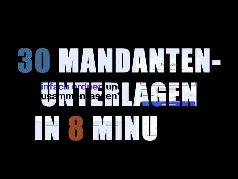 SteuermappePro Demo Video